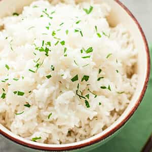 white rice